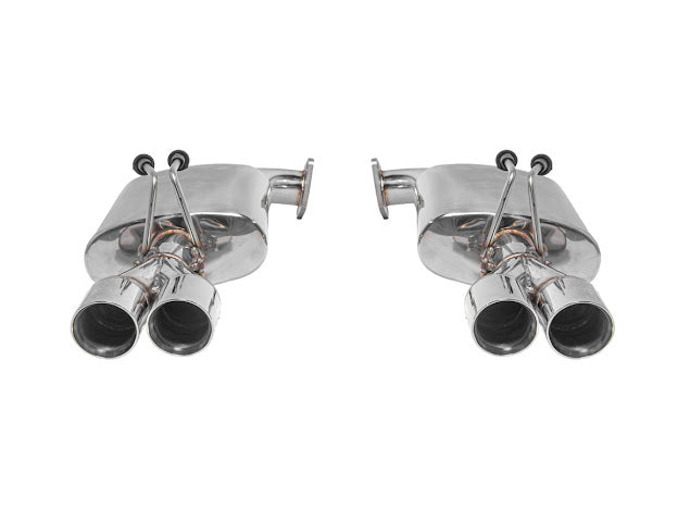 2008-2009 PONTIAC G8 STAINLESS STEEL MUFFLER QUAD TIPS AXLE BACK EXHAUST